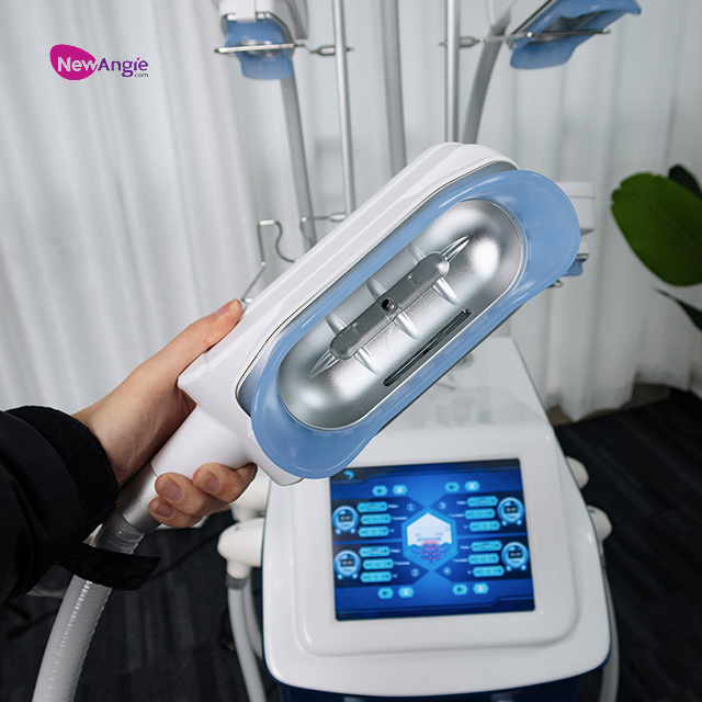 Newangie cryo slim cryotherapy fat freezing machine 360 body contouring slimming with chin handle for beauty salon