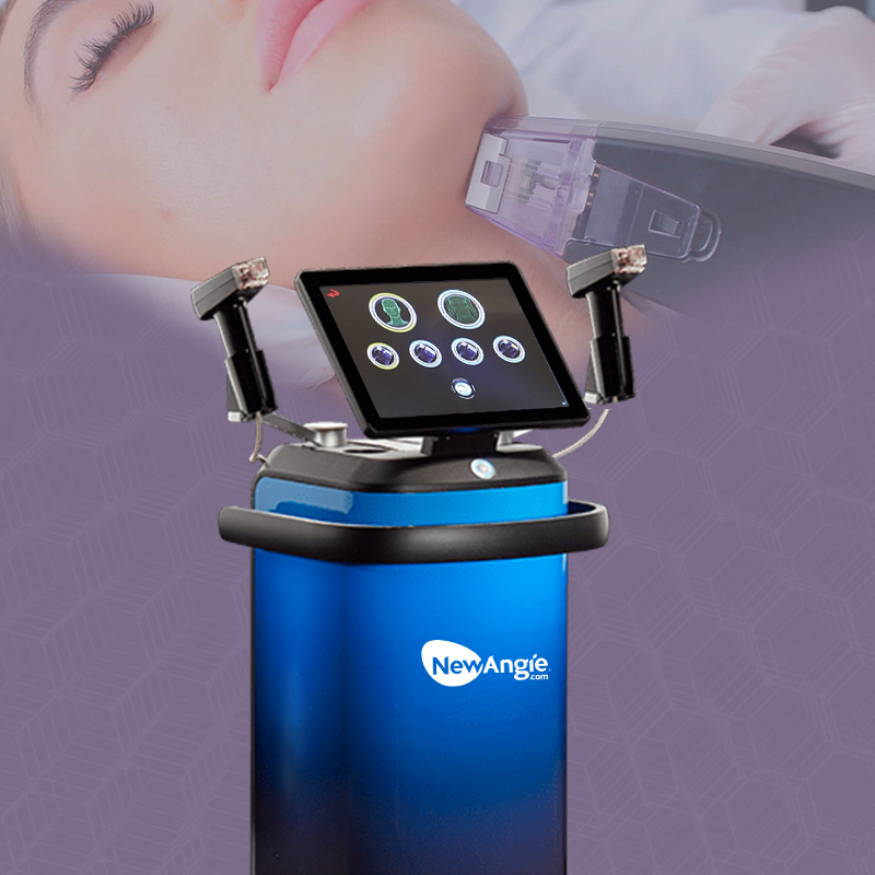 Newangie morpheus 8 painless stretch marks removal fractional rf microneedling machine morpheus8 microneedle radio frequency