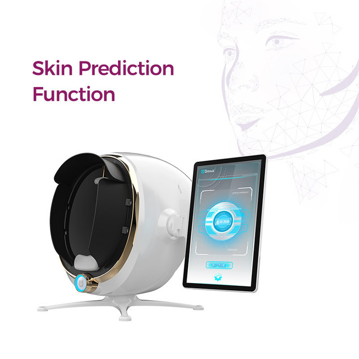 Newangie 3d AI face facial skin analyzer skin analysis machine 3d skin analyzer with factory price