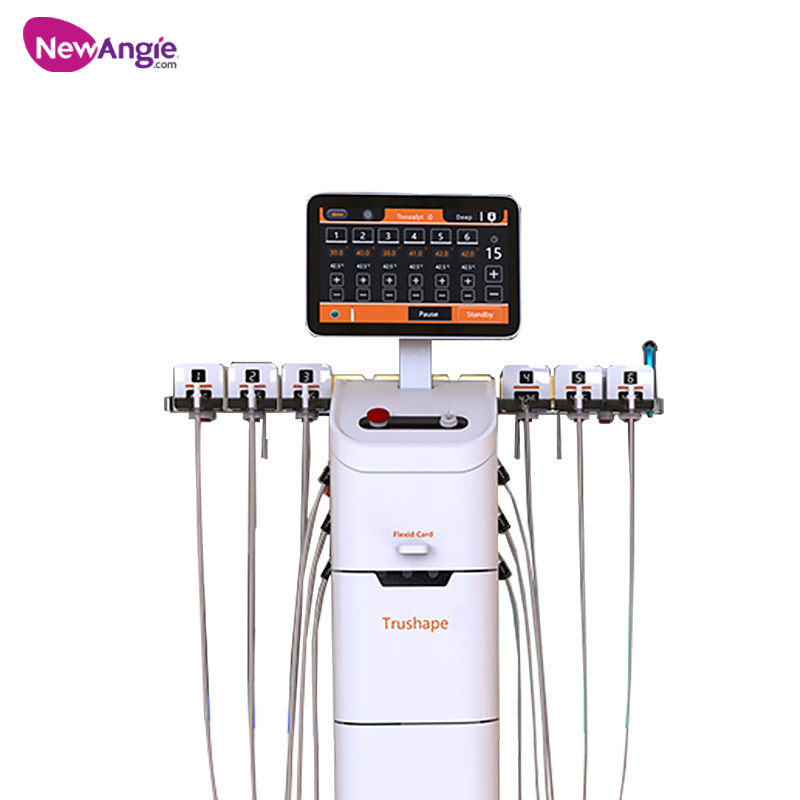 Newangie Hot Selling Radio Frequency Trushape  Equipment Body Shaping  Face Lifting Body Shaping Trusculpt 3d slimming Machine