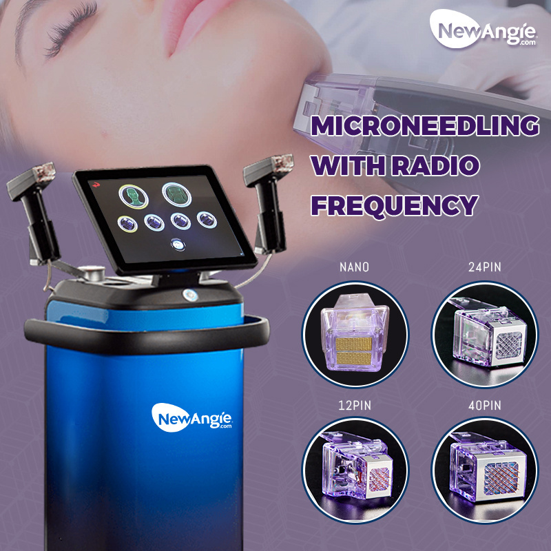 Newangie morpheus 8 painless stretch marks removal fractional rf microneedling machine morpheus8 microneedle radio frequency