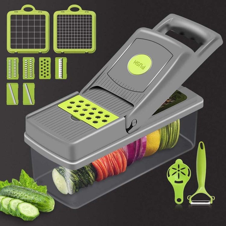 Food Vegetable Chopper Vegetable Slicer Onion Chopper with Container