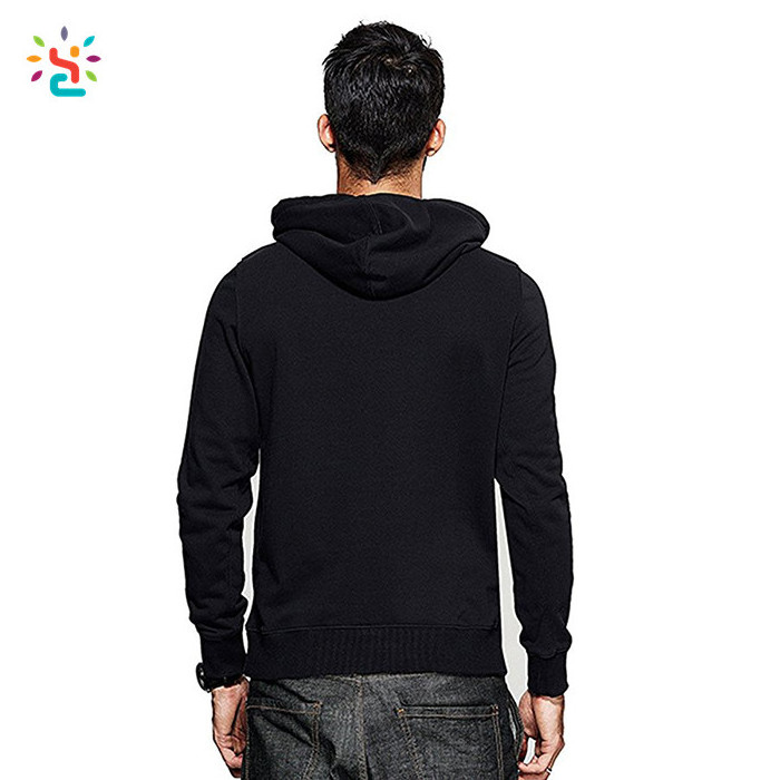 Hot selling plain slim fit hoodies no pocket blank hoodies sweatshirts with no labels private label mens hoodies