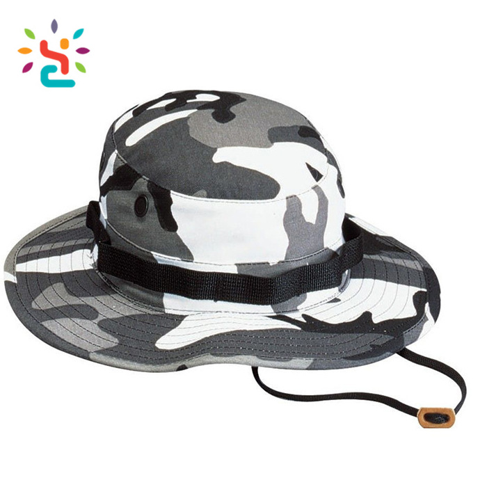 High quality customized design hats fishing fisherman cap own eye rope Wholesale black plain bucket hat