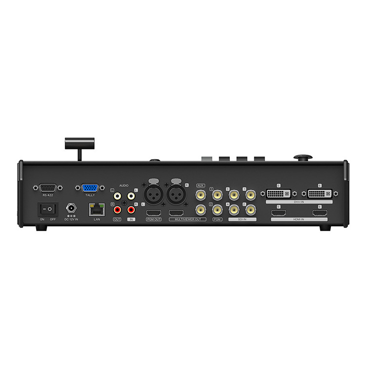 Avmatrix VS0605 6 Channel Multi-format Live Production Broadcast Video Switcher with Recorder