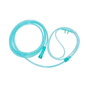 Medica Plastic Medical Nasal Oxygen Tube Nasal 7fts Oxygen Cannula for Single Use