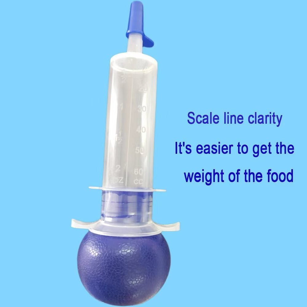 Medical Sterile Large Irrigating Bulb Catheter Tip Syringe with Tip Protector