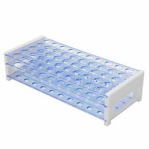 Lab Plastic Test Tube Rack 50 Wells Test Tube Rack For Different Diameter