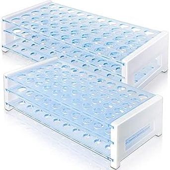 Lab Plastic Test Tube Rack 50 Wells Test Tube Rack For Different Diameter