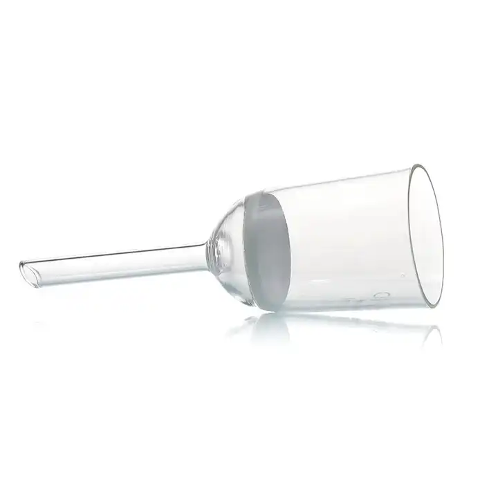 High Borosilicate Glass Filter Funnel Buchner Funnel with Fritted Disc