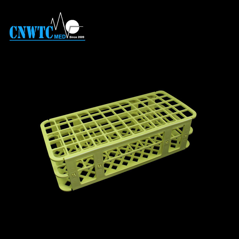 Lab Disposable Plastic Tube Racks 40well 60well 90well Test Tube Rack for 17mm Test Tube