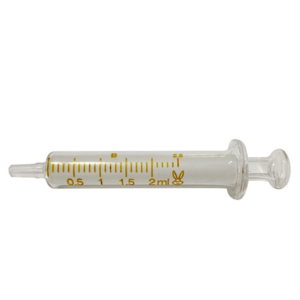 Laboratory Luer Lock Luer Slip 1ml 5ml 10ml 20ml 50ml 100ml Prefilled Glass Syringe