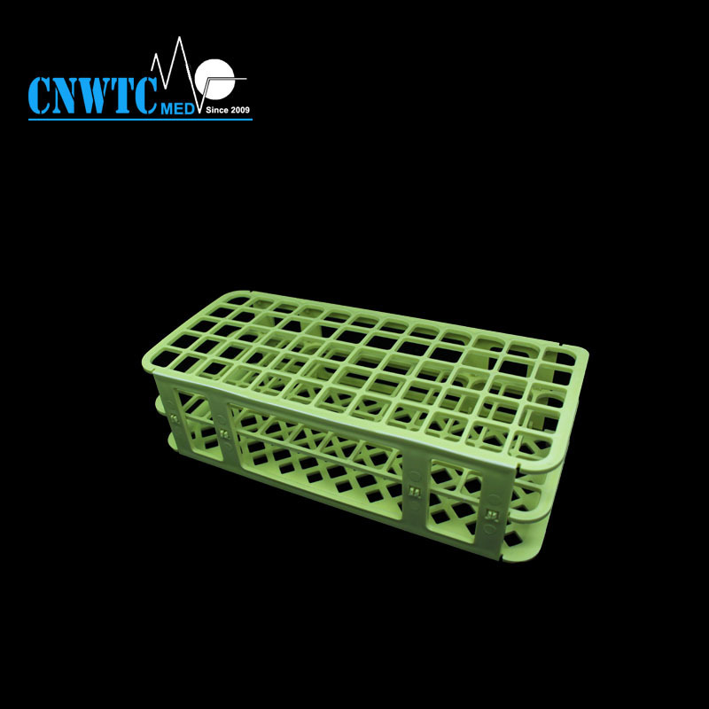 Lab Disposable Plastic Tube Racks 40well 60well 90well Test Tube Rack for 17mm Test Tube