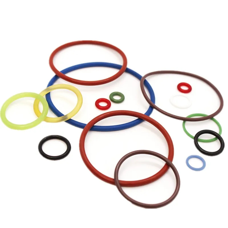 Food Grade Colorful Silicone Rubber Round O Ring Manufacturer