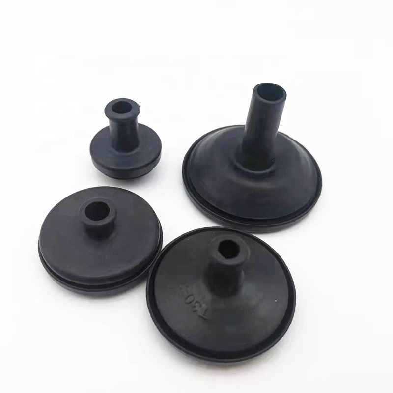 Good Quality Non-standard Silicone Black Square Oval Rubber Grommet