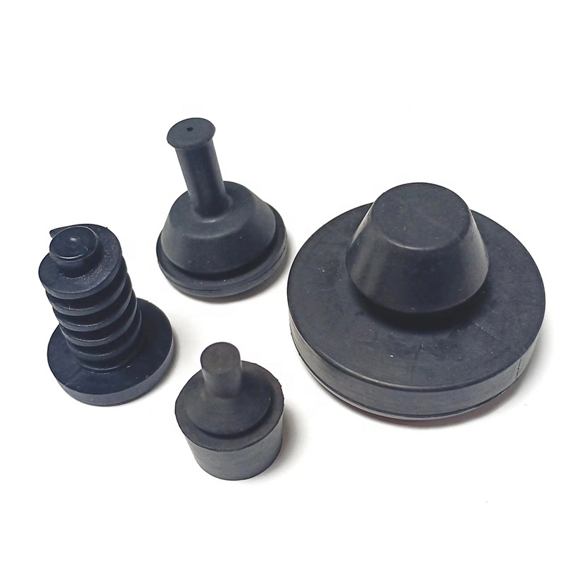 Good Quality Non-standard Silicone Black Square Oval Rubber Grommet