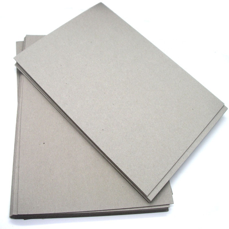 Paper carton board sheets grey cardboard puzzle board material