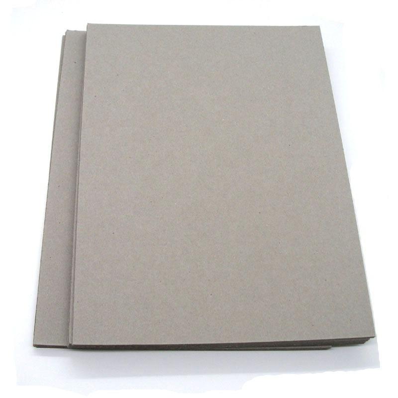 Paper carton board sheets grey cardboard puzzle board material