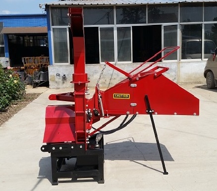 8 inches (200mm) chipping capacity tractor PTO hydraulic wood chipper