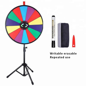 24inch Manufacturer sales activity game prize wheel of fortune spinning prize wheel