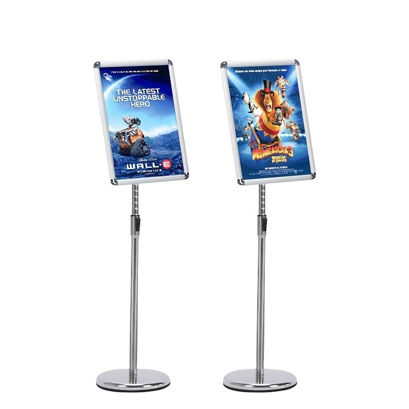 360 Degree Adjustable Outdoor Poster Display sign  Stand From Professional Factory