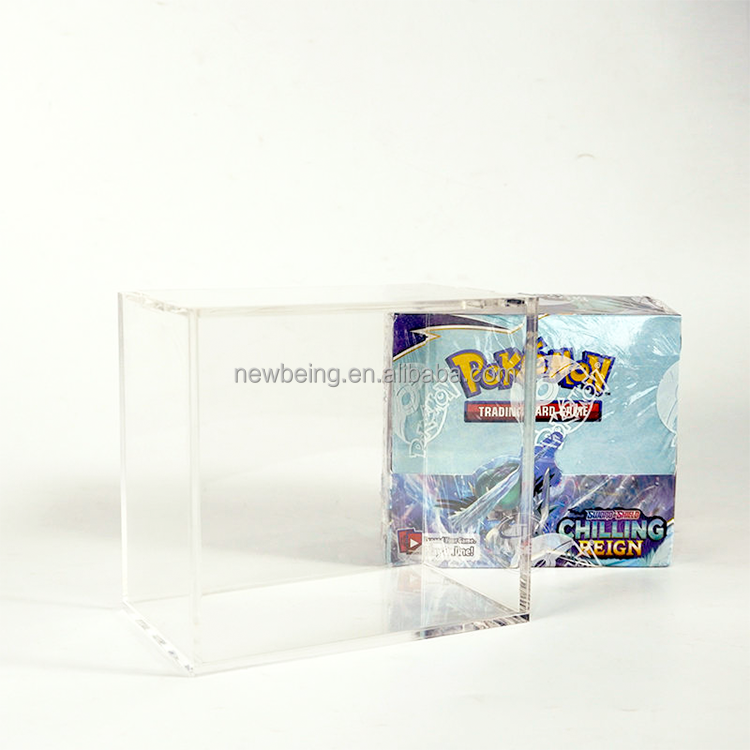 Wholesale Gameboy Pokemon Cards 1st Edition Boxes Case Tcg Trainer Box Acrylic Display