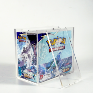 Wholesale Gameboy Pokemon Cards 1st Edition Boxes Case Tcg Trainer Box Acrylic Display