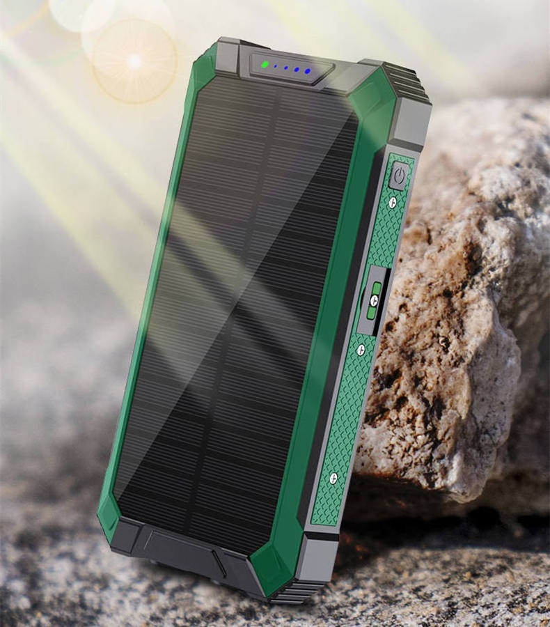 Hot Sales Power Banks Portable Mobile Charger 10000mah 30000mah 20000mah Wireless Solar Power Bank