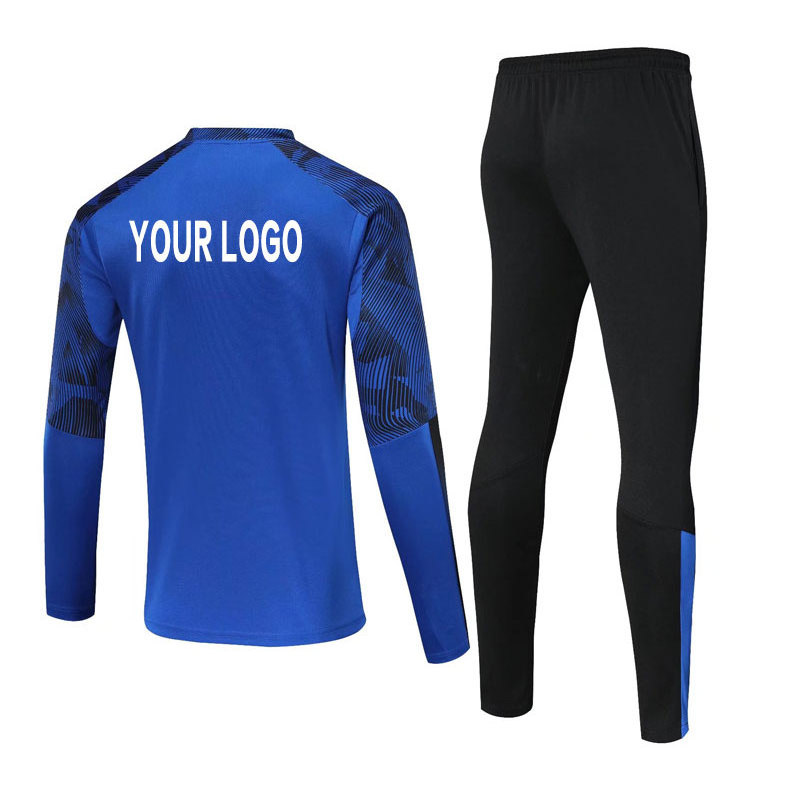 custom mens men track suits plain custom soccer tracksuits for men and kids sport wear wholesale tracksuits 2023