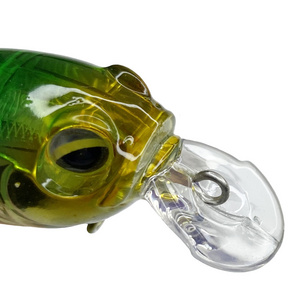 Newbility 5.5cm  8g topwater Crankbait 3D eyes Wobbler fishing Lure crankbait blanks