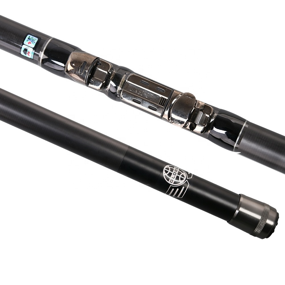 Newbility 2.4m 3m 3.3m 4.5m 4.8m 5.1m 5.4m 24T Carbon Telescopic Surf Rod Spinning Fishing Rod