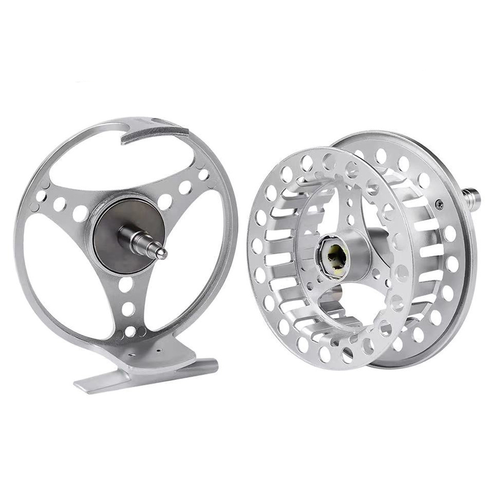 Newbility Large Arbor CNC Machined Fly Reels Salt Water Aluminium Fly Fishing Reel