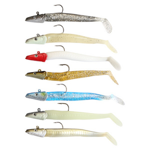 Newbility 100mm 125mm Soft fishing bait lure plastic high quality fishing lure artificial fishing lure