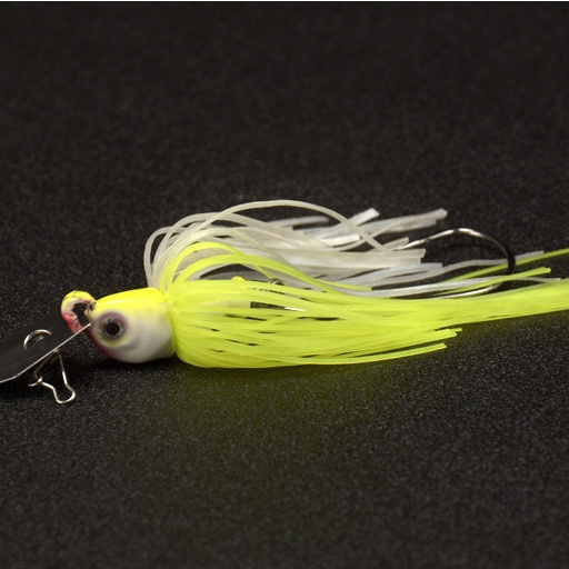 Newbility bladed jig saltwater skirt fishing lure rubber jig flipping  skirt spinner bait