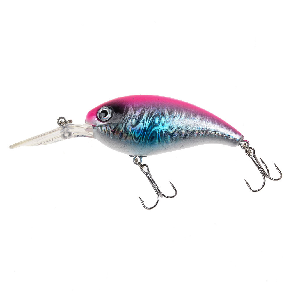 Newbility 10cm 14g Depth 0-3m #6 Crabon Treble Hooks Deep Diving Hard Plastic Artificial Bait Crankbait Bass Fishing Lures