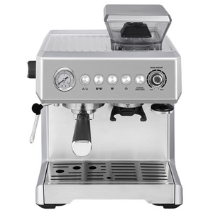 1350W 15bar ULKA premium italy bean Grinding cappuccino espresso machine with grinder coffee maker