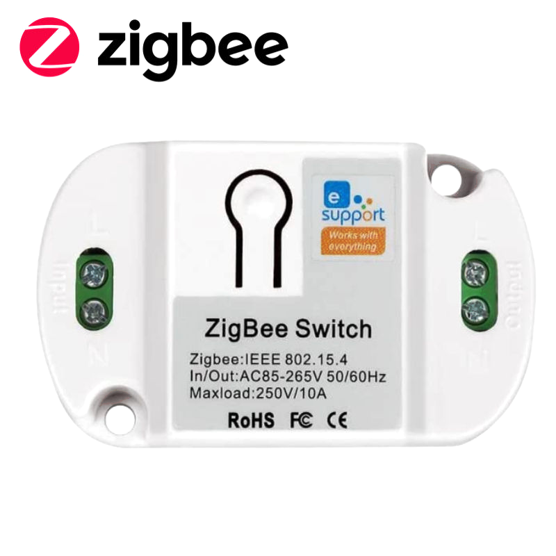 eWeLink Smart Wireless Light Switch Module 1 Way 10A Relay Compatible with Alexa  SmartThings Requires ZigBee Gateway