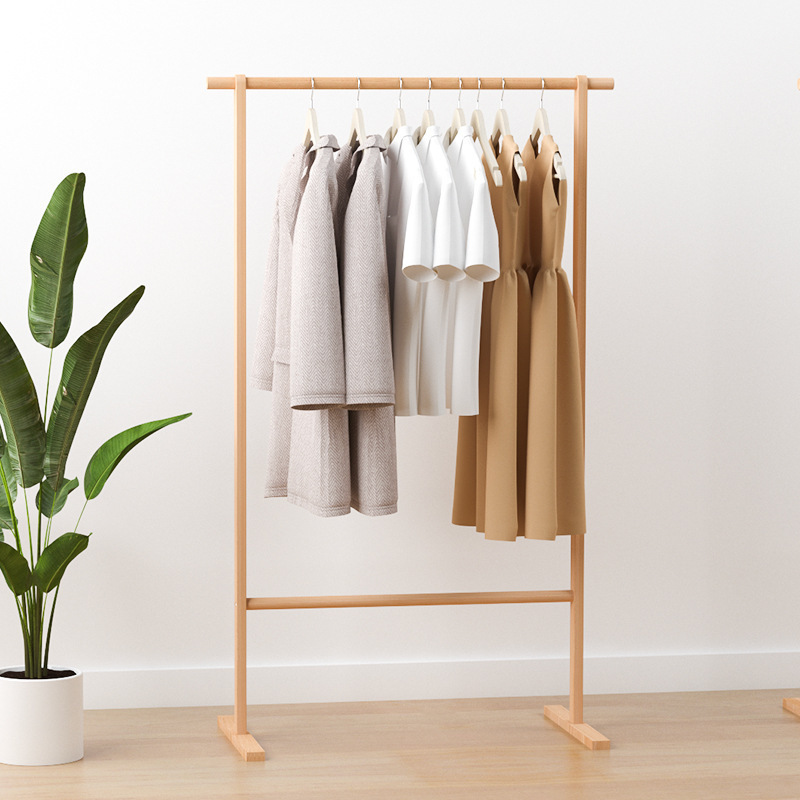 Customized Wooden Clothes Drying Rack Storage Holders