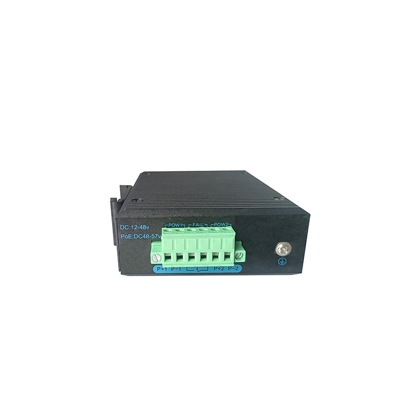 8 ports industrial poe switch with 1*100Mbps SC fiber port Ethernet Switch din rail wall mount