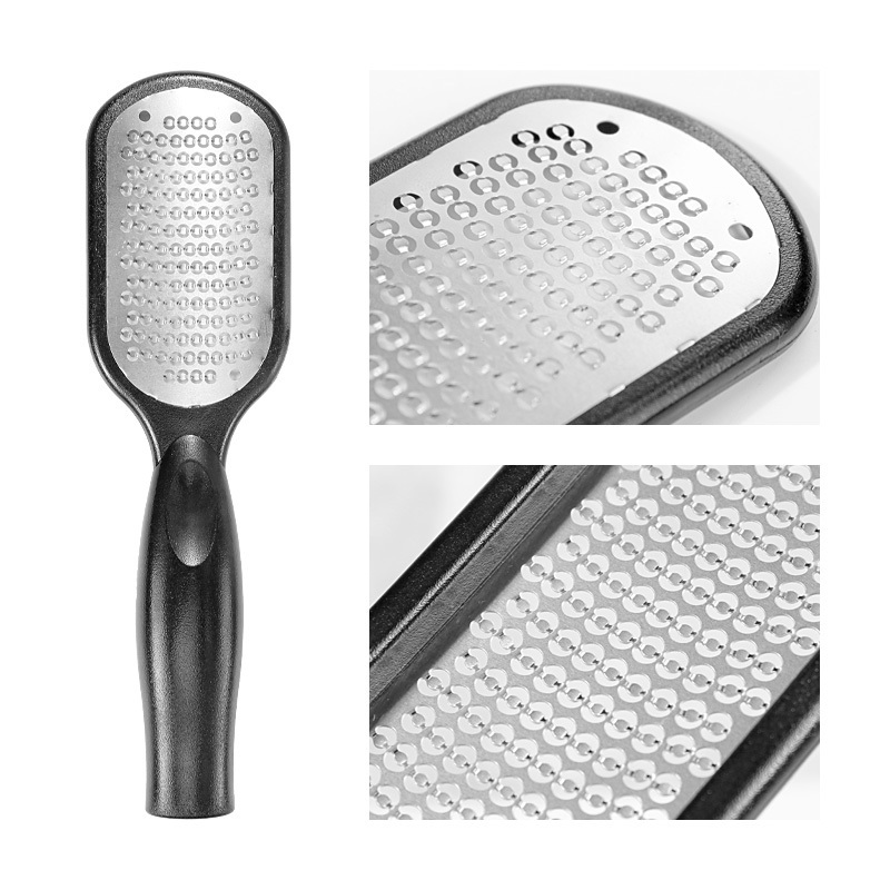 Stainless Steel Double-side  remove foot dead skin Foot File Pedicure Rasp Scrub Rub Board