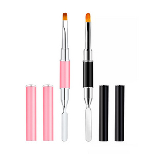 High-quality double-headed multifunctional nail art brush for painting gel pen phototherapy nail beauty brush pen