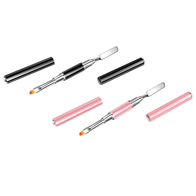 High-quality double-headed multifunctional nail art brush for painting gel pen phototherapy nail beauty brush pen