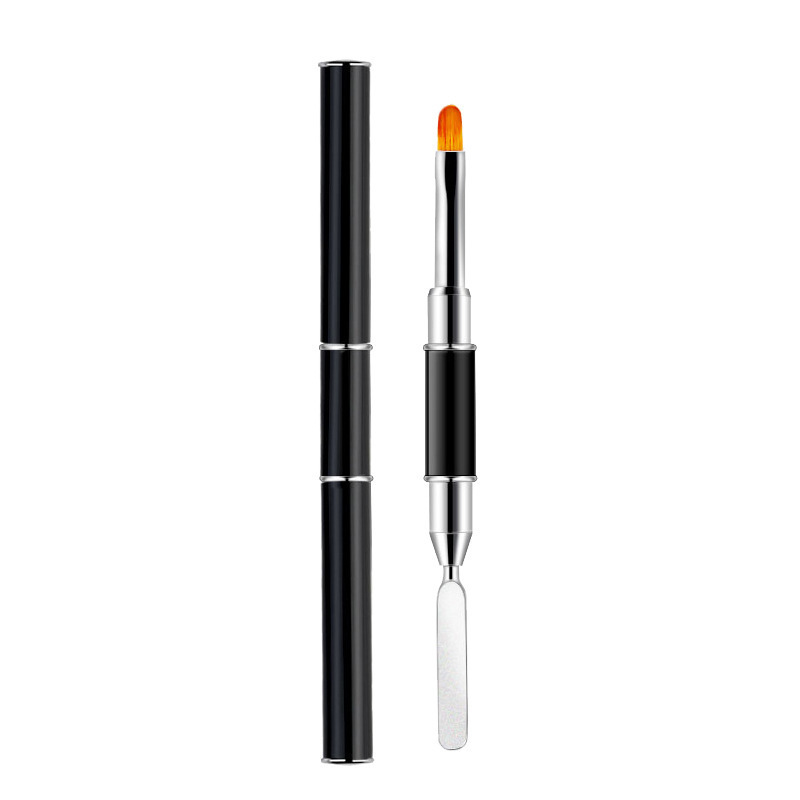 High-quality double-headed multifunctional nail art brush for painting gel pen phototherapy nail beauty brush pen