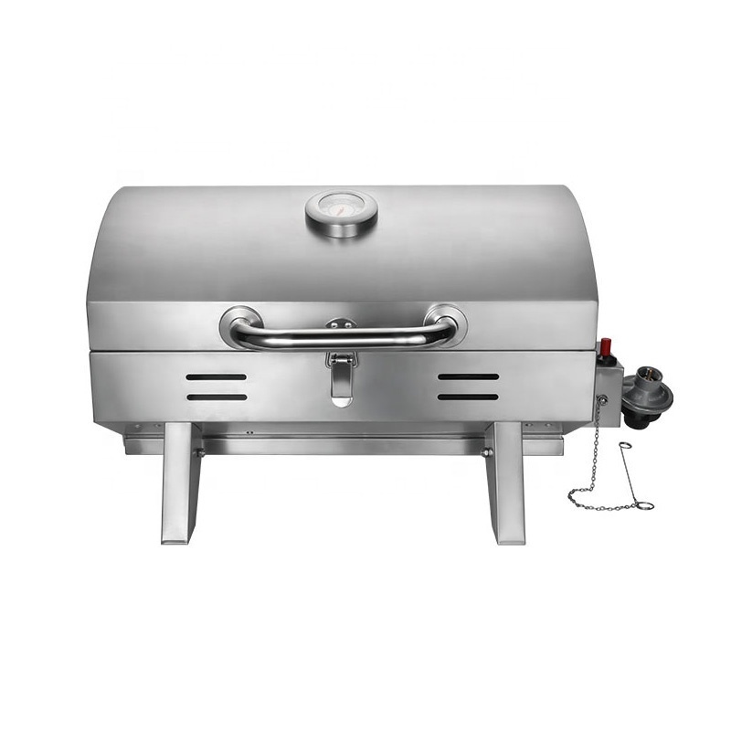 Fordable Marine Barbecue Stainless Steel Boat Stove Liquefied Propane Gas LPG BBQ Grills