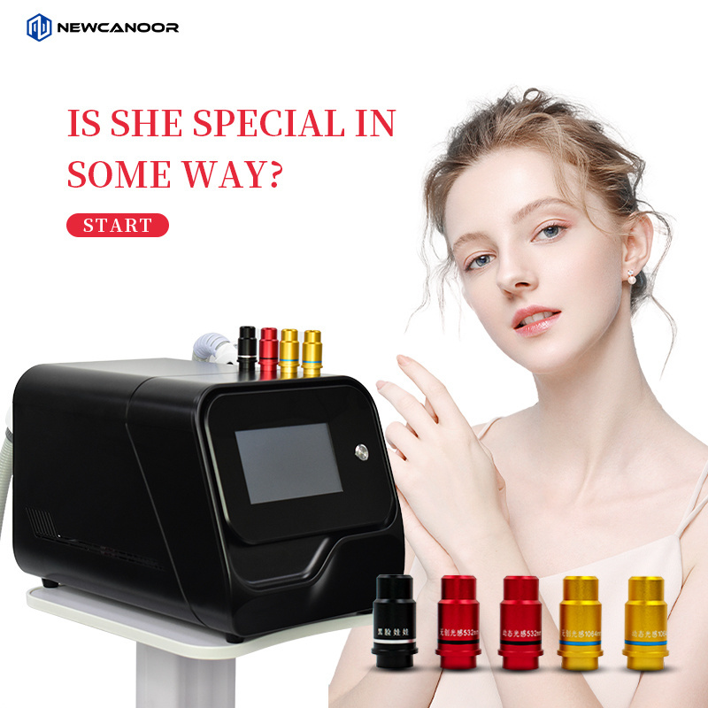 Guangzhou Mini Q Switch Nd Yag Laser New Portable Ndyag Laser Tattoo Removal Skin Mole Removal Beauty Equipment