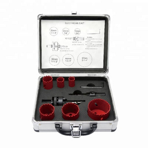 HSK002 19mm-57mm 9pcs stainless steel hole saw cutter set for metal