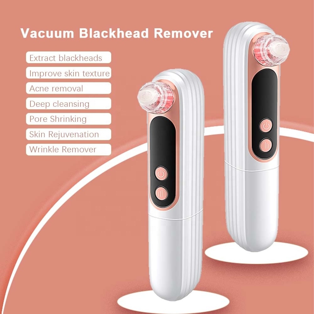 Beauty Suction Vacuum Blackhead Remover Face Massage Hydra Dermabrasion Whitening Blackhead Remover Facial Cleansing Machine