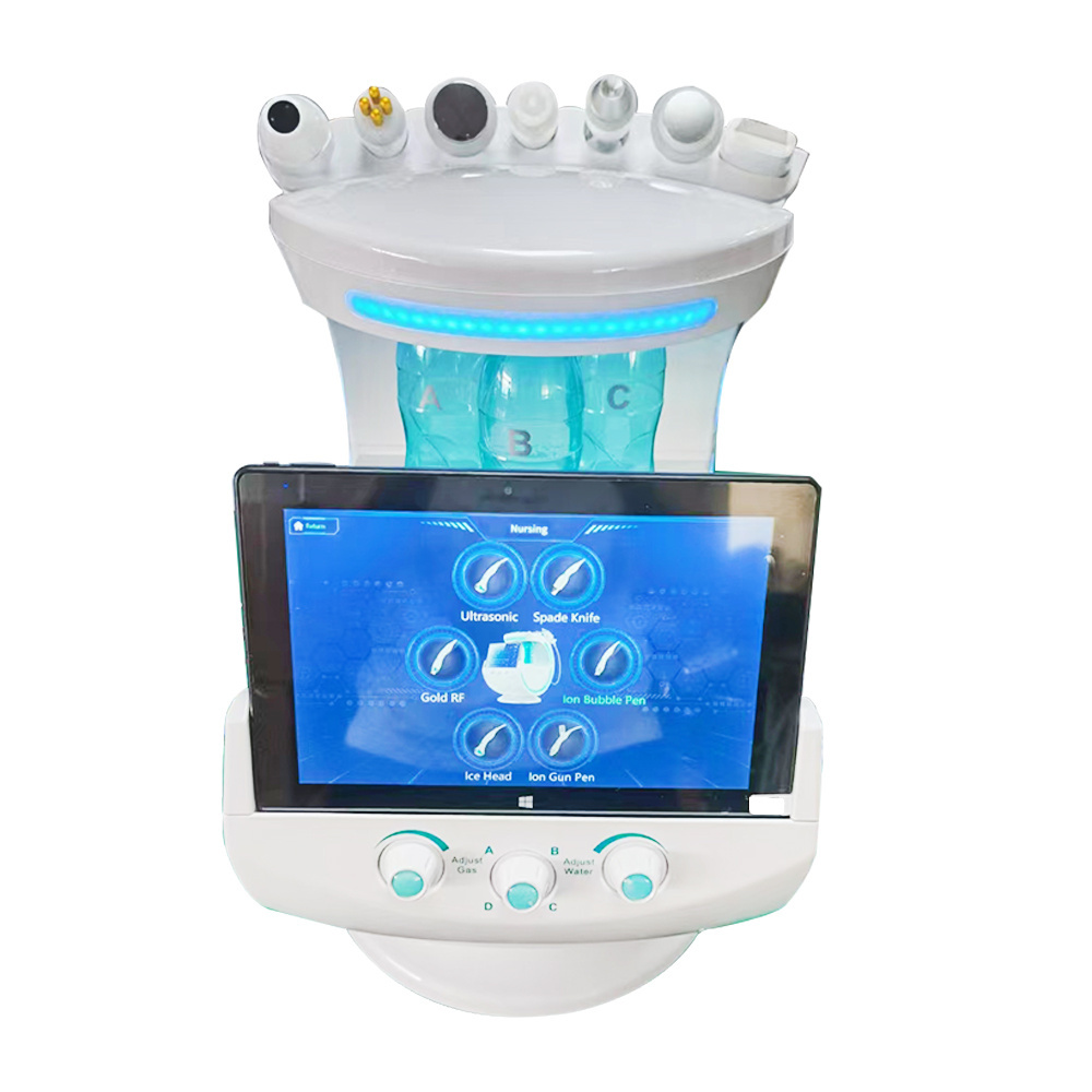 Hot Sale Hydra Beauty Facial Oxygen Jet RF Acne Treatment Hydro Dermabrasion Microdermabrasion Machine