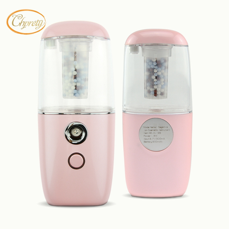 Hot Selling Trending Products Home Use Nano Facial Mist Facial Cleansing Brush Double Chin Reducing Massager Touch Steamer Parts