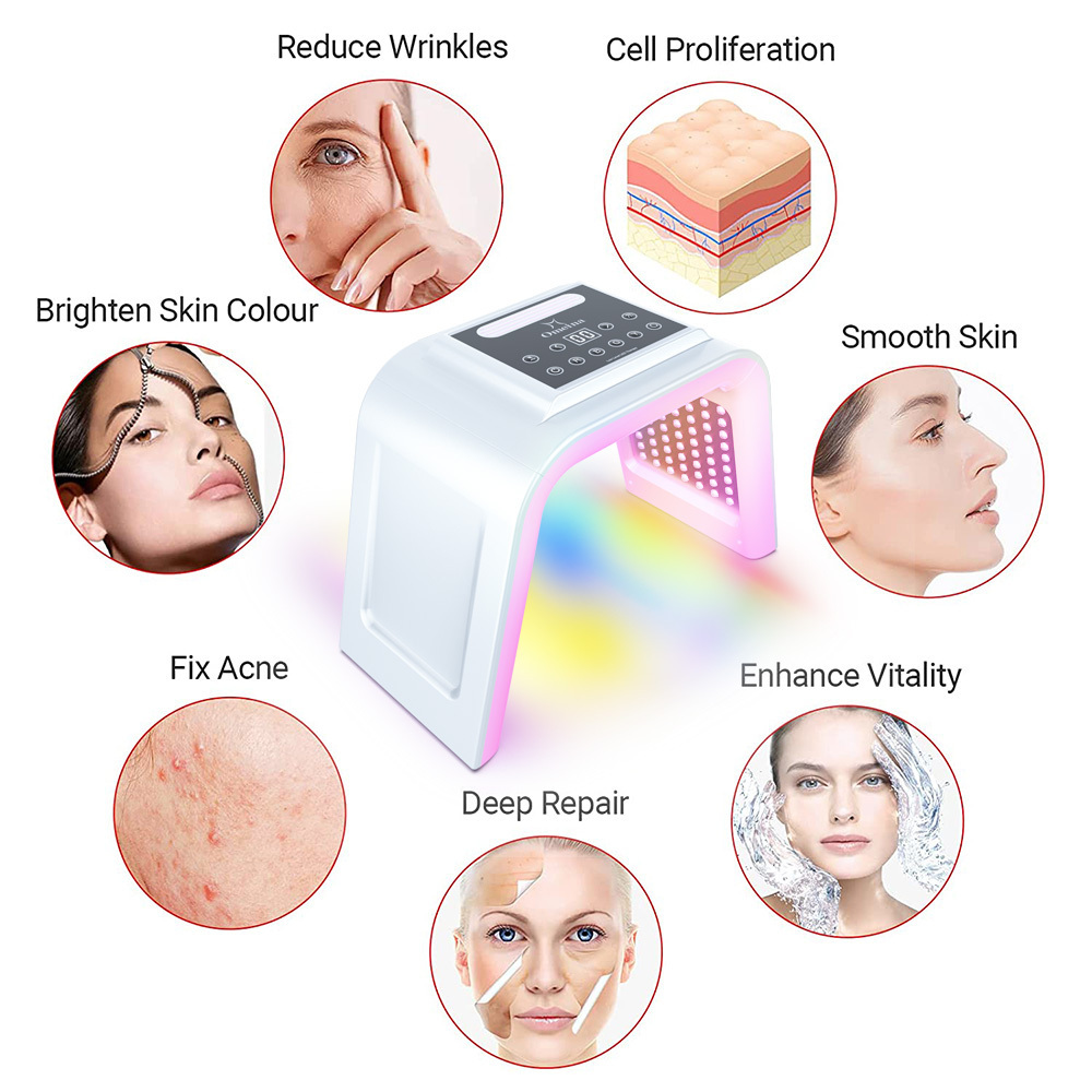 Alibaba-Website PDT Phototherapy Hydra Spray Tan Machine Facial Steamer Skin Whitening LED Light Therapy PDT Machine